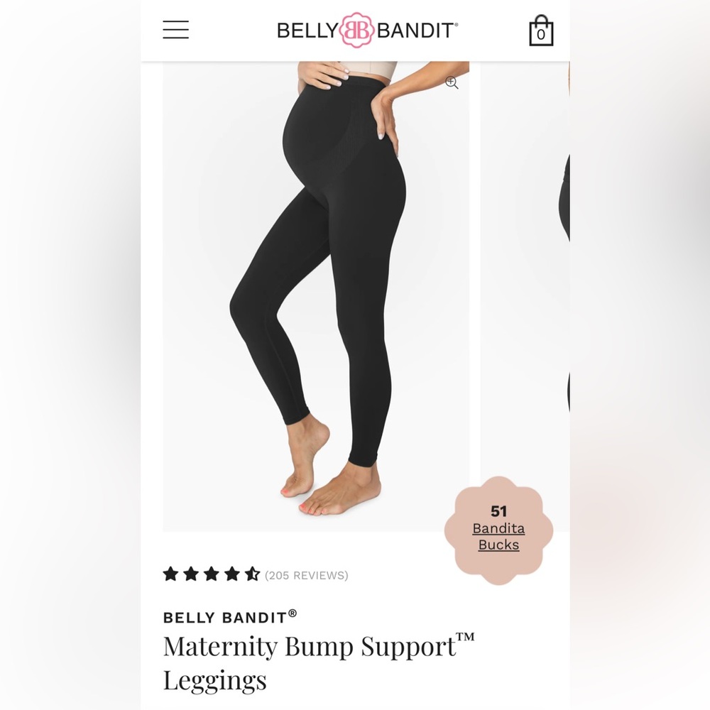 Belly bandit maternity leggings
